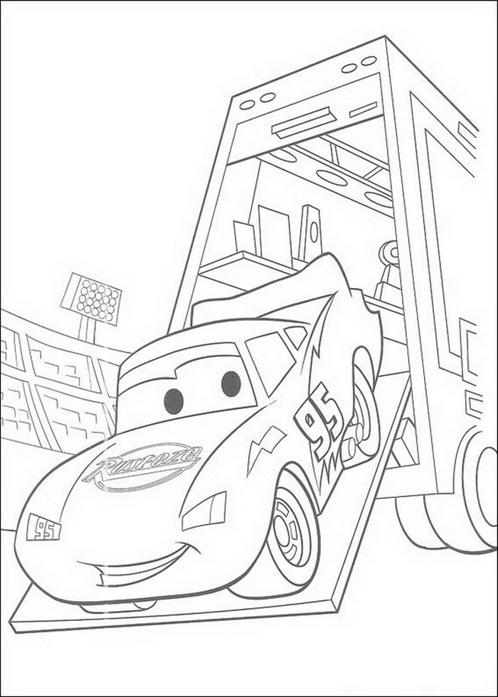 Kids-n-fun.com | Coloring page Cars (Pixar) Cars (Pixar)